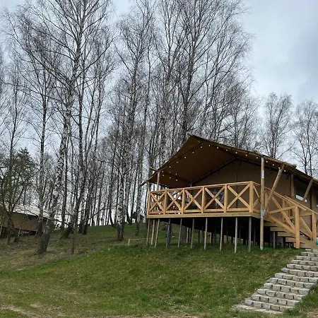 Wioska Wakacyjna Glamila Luxusní stan Sterławki Wielkie